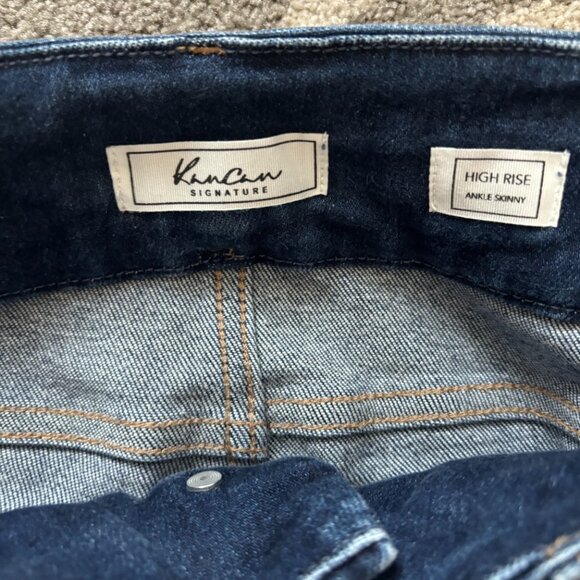 KanCan Jeans High Rise Skinny Ankle size 28 - Picture 3 of 4